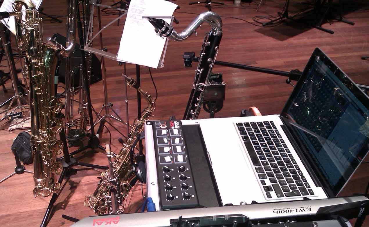 saxes and ableton